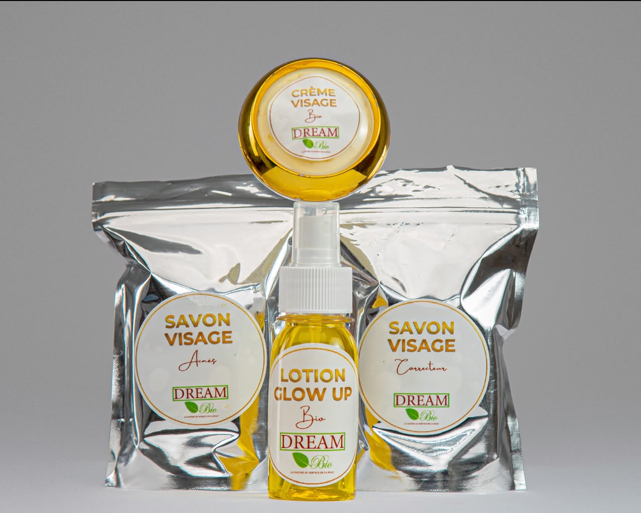 Kit visage DREAM BIO — routine complète naturelle